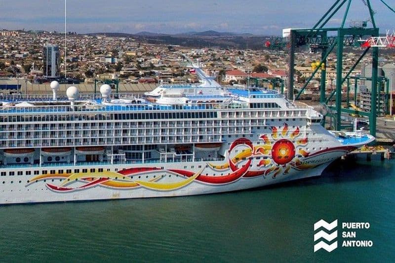 Billet San Antonio après la croisière à Valparaiso et Casablanca Dépose à Santiago