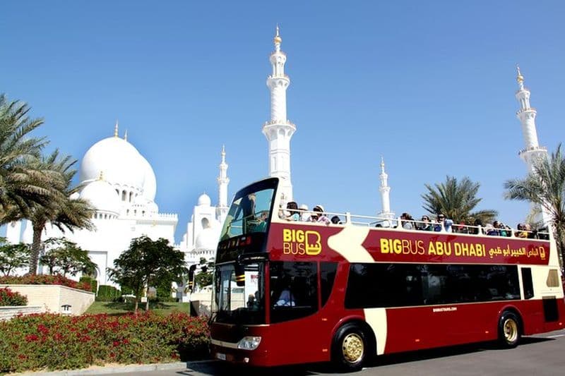 Big Bus Abu Dhabi Hop-On Hop-Off avec visite de la mosquée Sheikh Zayed