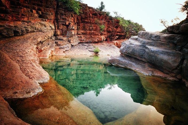 Excursion dans la vallée du Paradis, promenade à dos de chameau et spa en une journée à Agadir