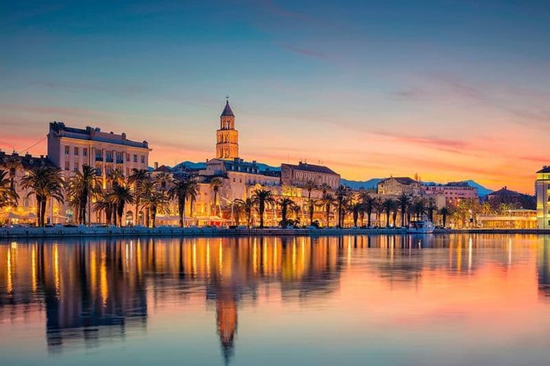 Transfert privé (taxi) Split à Zadar