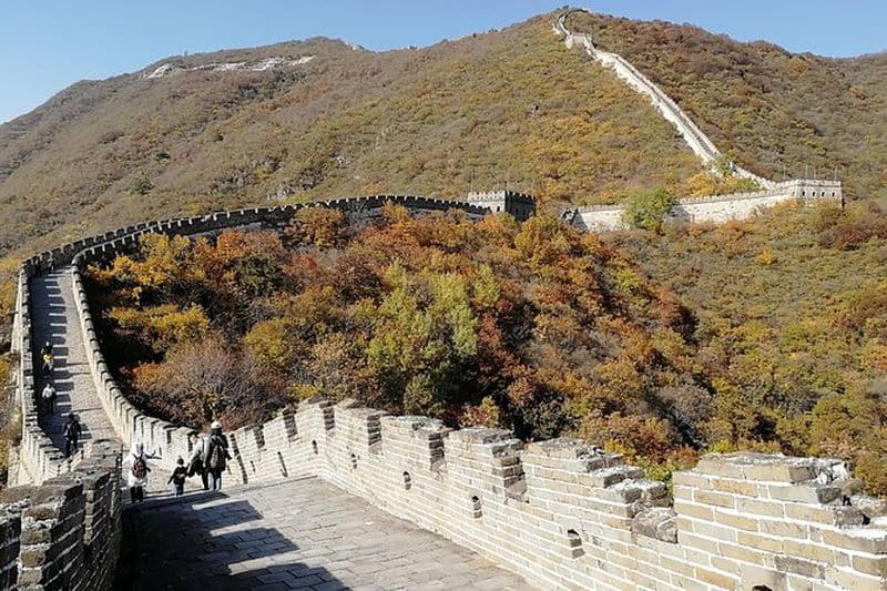 Pick-up centre-ville + Mutianyu Great Wall + Airport (PEK) drop