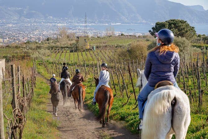 Équitation sur le Vésuve