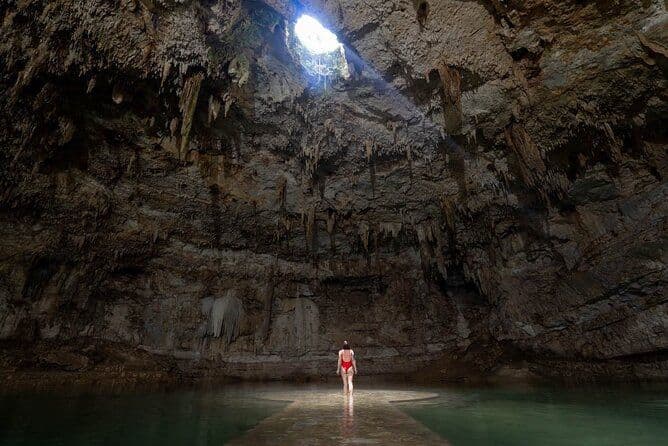 Chichen itza avec suytun et ik kil cénote avec transfert rond