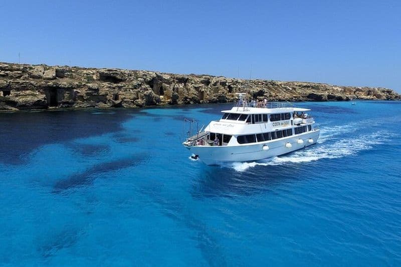 Mini croisière à Favignana et Levanzo avec déjeuner à bord