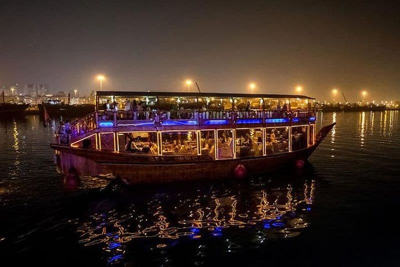 Billet Deira Creek: dîner de croisière en boutre