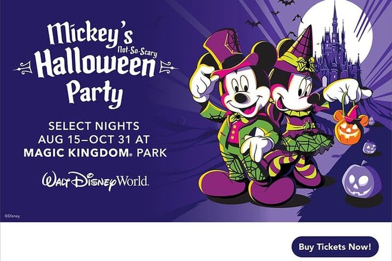 Mickey's Not So Scary Halloween Party au Magic Kingdom à Orlando
