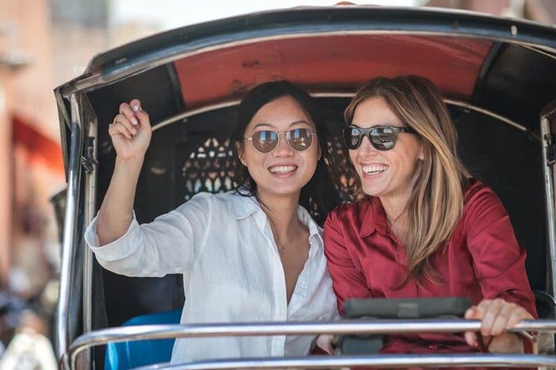 Billet Visite privée Tuk Tuk Marrakech avec pick-up