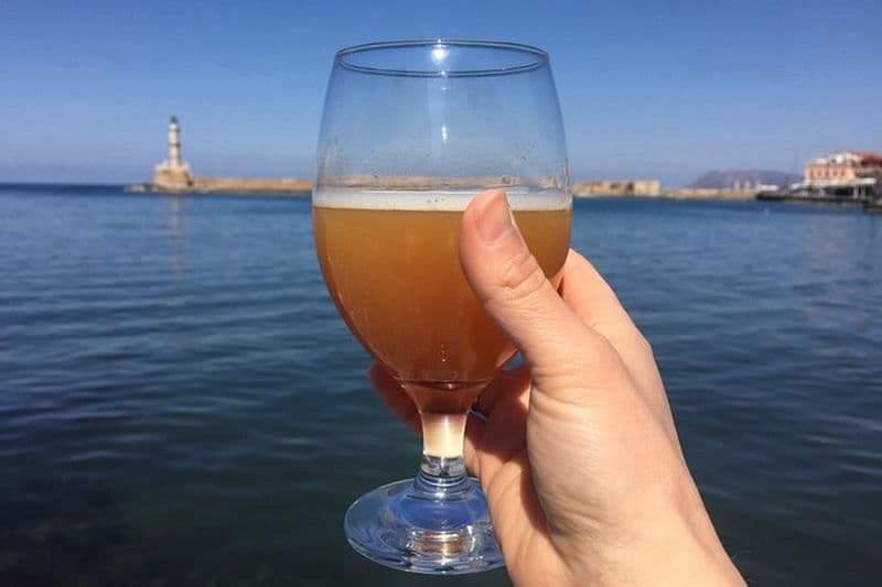 Billet Tour de bière artisanale au coucher du soleil - Le vieux port de La Canée