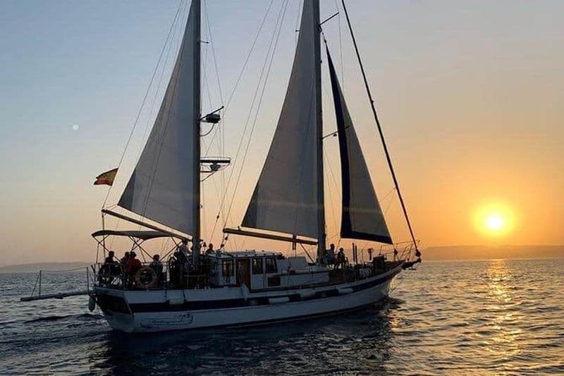 Billet Expérience de voile au coucher du soleil à Estepona
