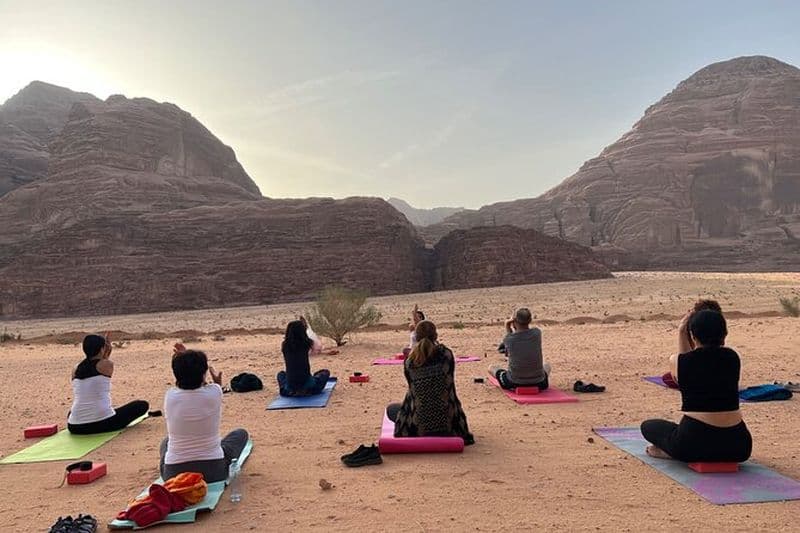 Billet Voyage de yoga de 8 jours en Jordanie : Wadi Rum - Petra - Mer Rouge et Mer Morte