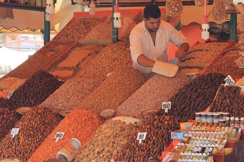 Excursion gastronomique en vélo de 4 heures à Marrakech