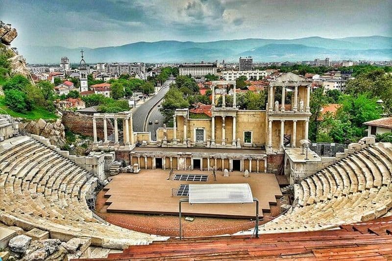 Visite à pied de Plovdiv dans la vieille ville et les anciens monuments romains