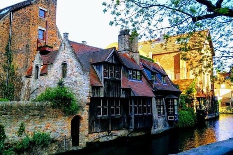 Transfert privé de Bruges à l'aéroport de Bruxelles en voiture de commerce