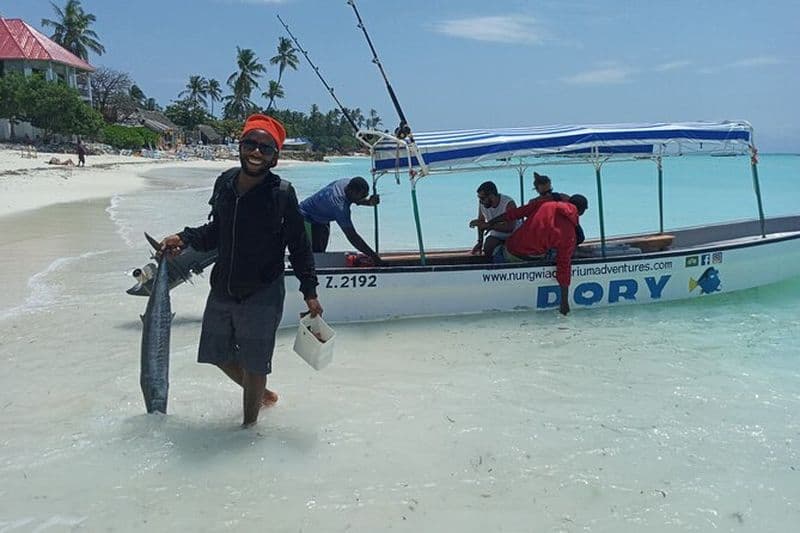 Billet Pêche en haute mer à Zanzibar et pêche locale.