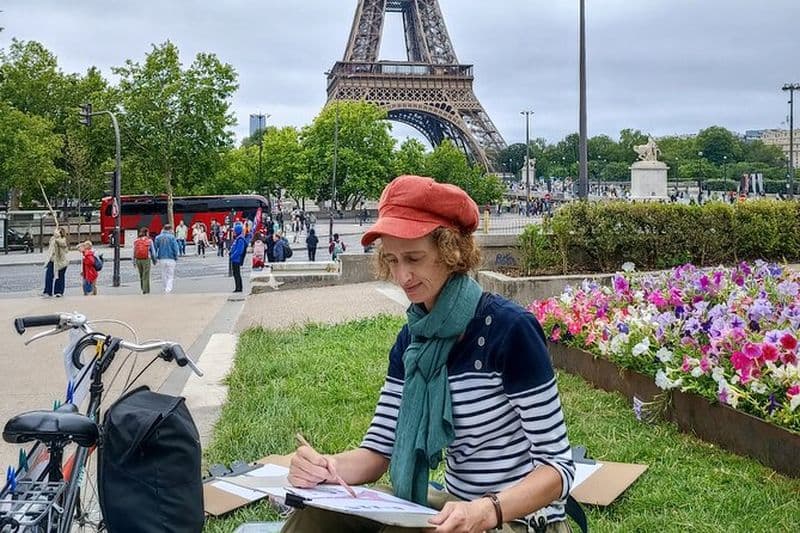 Atelier de Dessin de Tour Eiffel à la Tour Eiffel