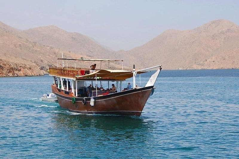 Billet Croisière d'une journée complète en boutre à Khasab Musandam avec déjeuner et plongée en apnée