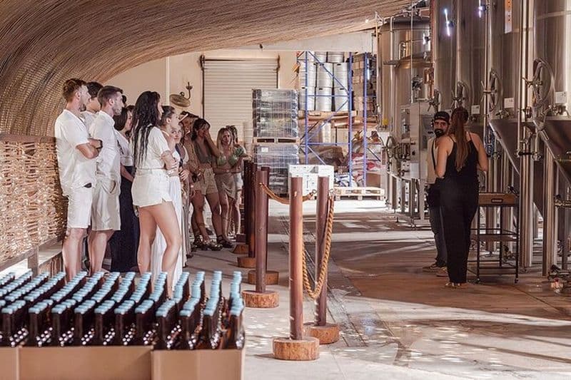 Visite de la brasserie et dégustation de bières artisanales