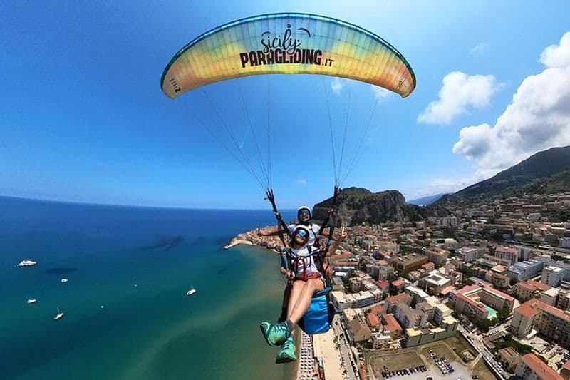 Billet Vol en parapente en tandem à Cefalù