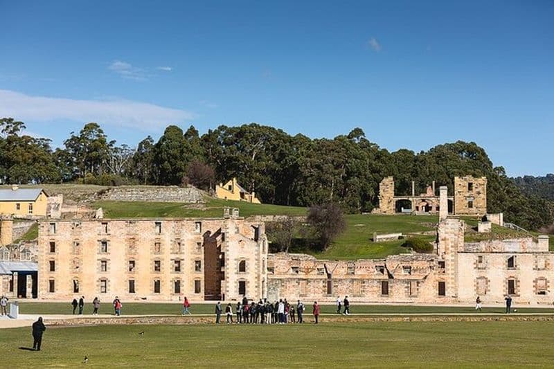 Visite guidée d'une journée à Port Arthur avec croisière dans le port et parc national de Tasman