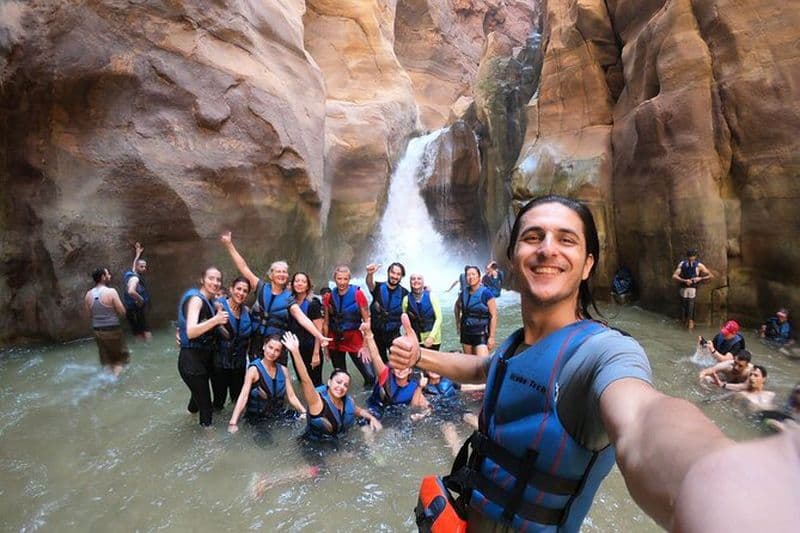 Wadi Mujib Canyoning Adventure en Jordanie