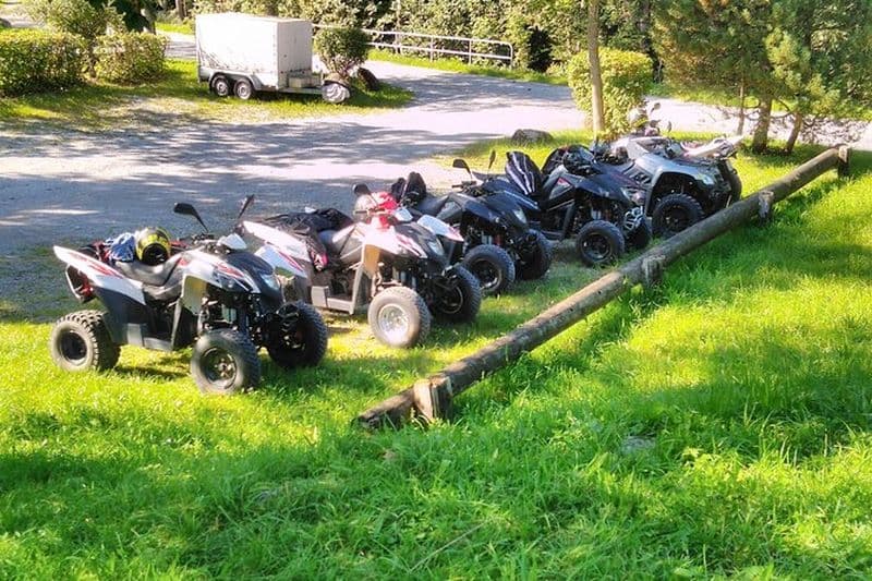2 heures d'activité de conduite en quad en Suisse