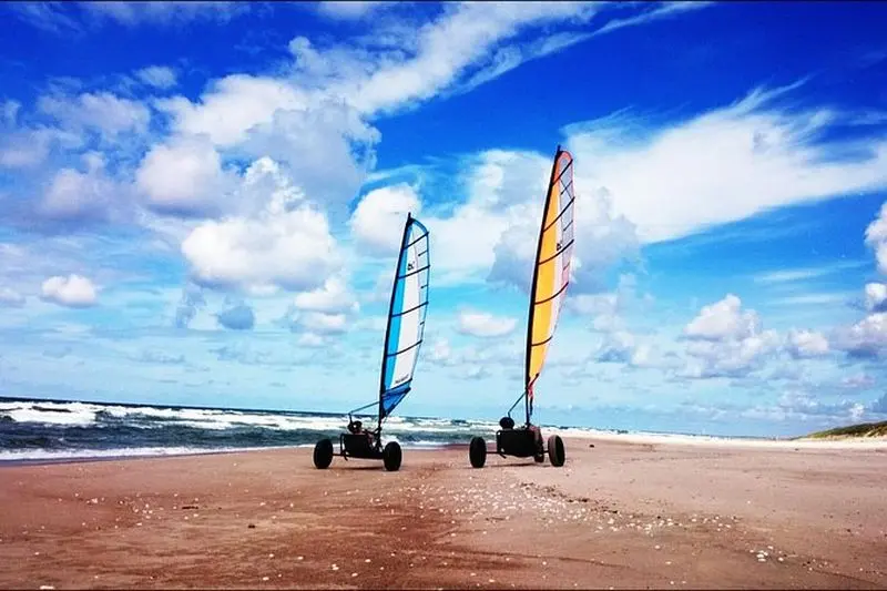 Billet Wild Beach en solitaire Blokart Safari