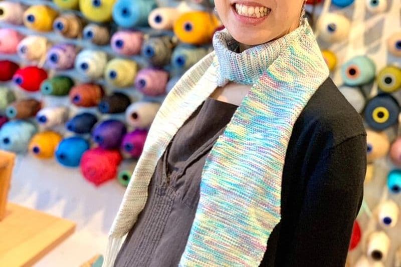 Expérience de maîtrise du tissage d'écharpes à Bangkok