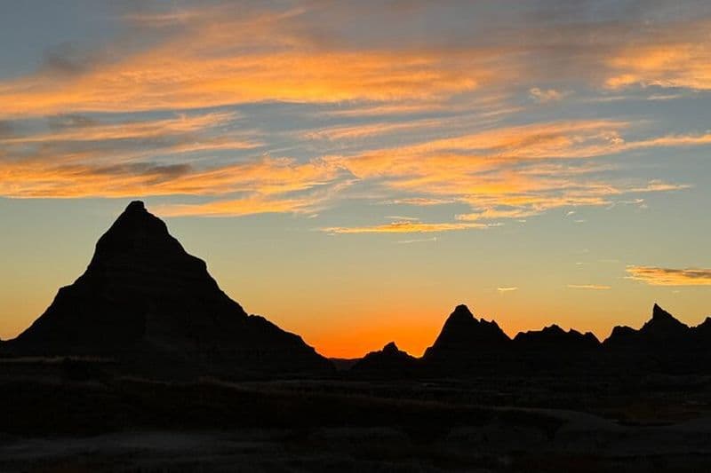 Rally Nights Badlands après la tombée de la nuit