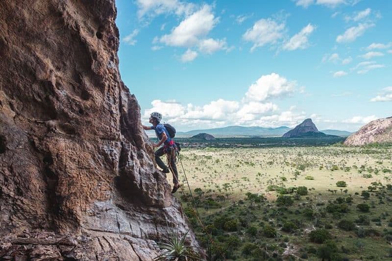 Escalade privée sur le Paredão do Morro da Toca