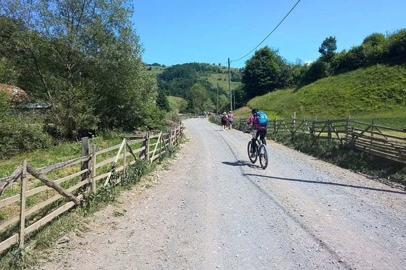 Balade à vélo à travers : Magura, Pestera & Moieciu