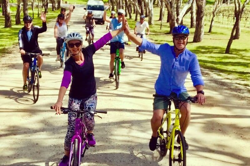 Tour de Barossa - Journée guidée à vélo Barossa au départ d'Adélaïde