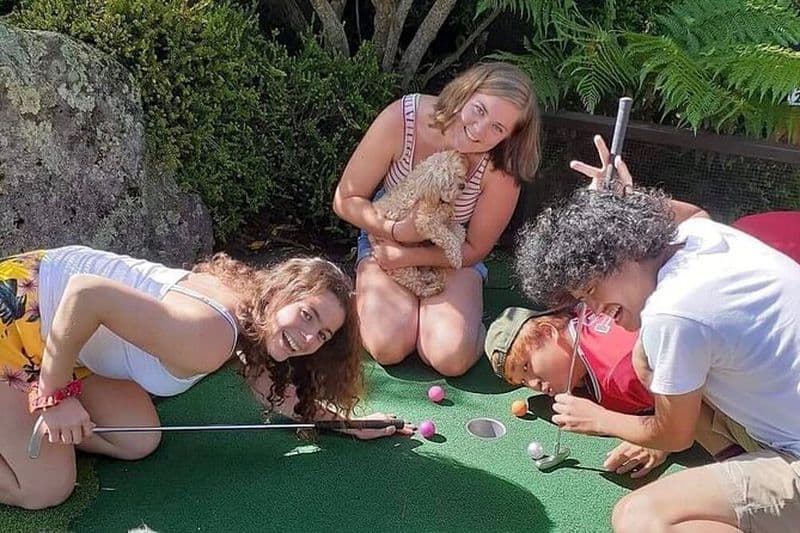 Billet Mini-golf avec des lapins à Rotorua