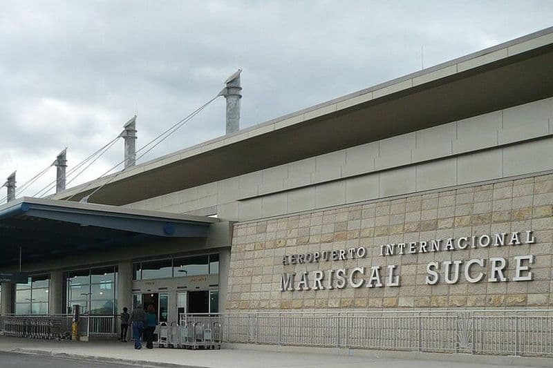 Service de navette pour l'aéroport de Quito