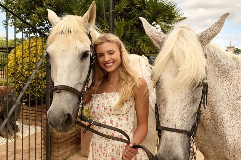 Barcelone: Équitation privée de vignoble avec Tapas Picnic