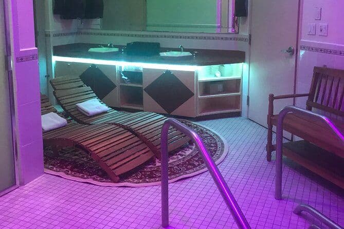 Expérience de spa privé avec jacuzzi, sauna et massage aux pierres chaudes