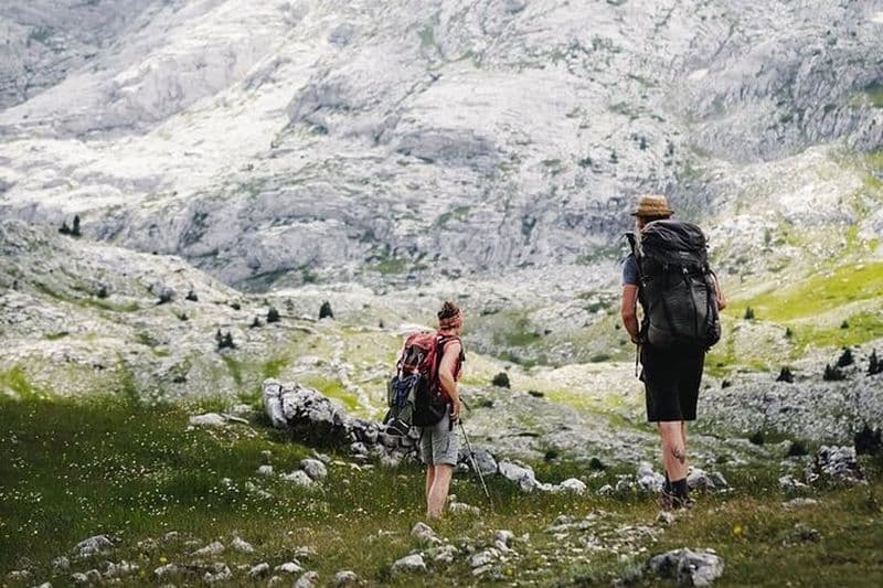 Auto-guidé Valbona-Theth Randonnée et aller-retour Transport et carte