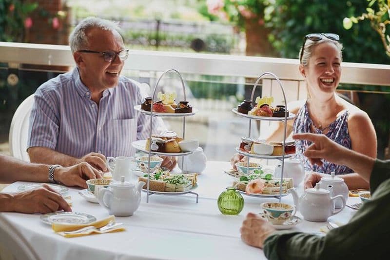 Le thé royal des jardins du palais de Kensington