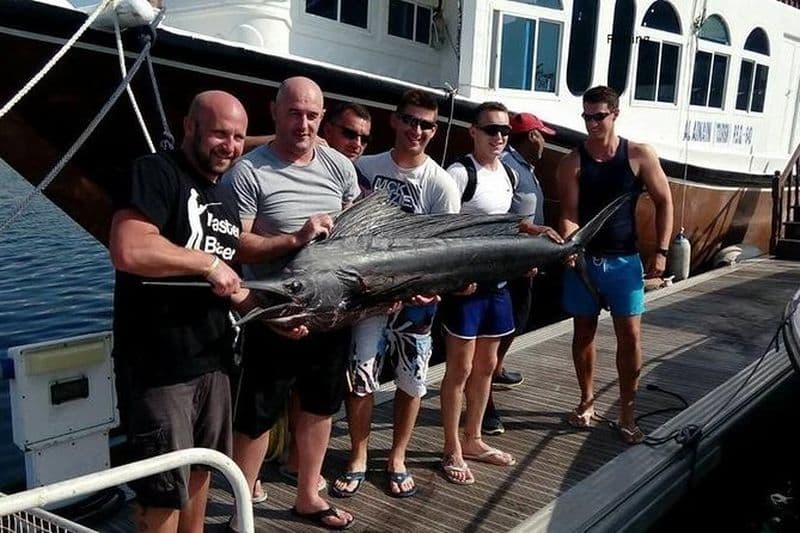 Billet Jeu de pêche à Mascate