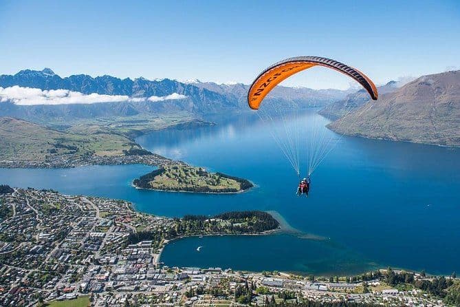 Billet Aventure privée en parapente en tandem à Queenstown