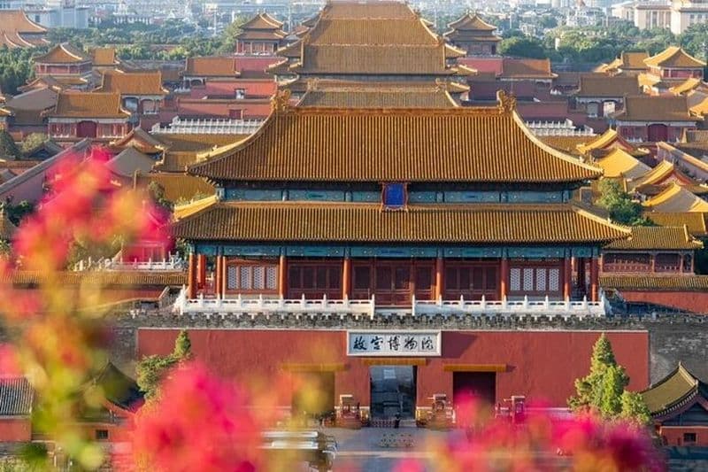 Pékin Ancien costume Photographie Qianmen Collations Artisanat de tissu