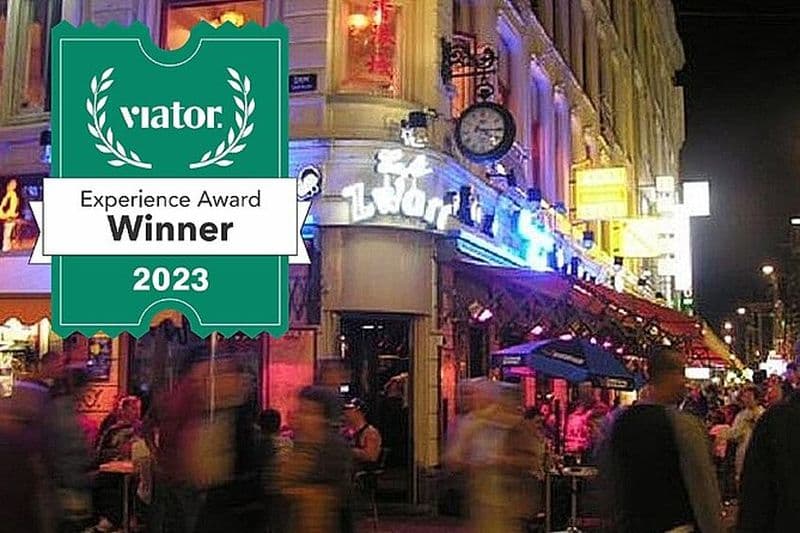 Visite à pied du quartier rouge d'Amsterdam et du café