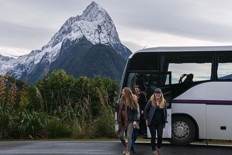 Tour en autocar et croisière de Milford Sound au départ de Queenstown