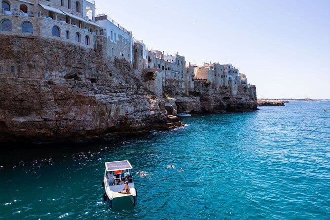 Billet Polignano a Mare Eco Boat Tour avec plongée en apnée Mar y Sol