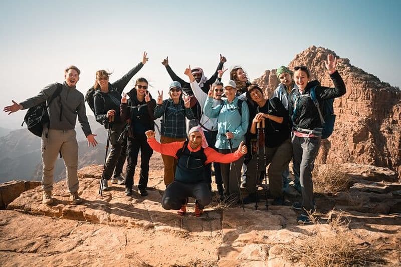 Dana à Petra Trek + Wadi Rum et la mer Morte - 9 jours