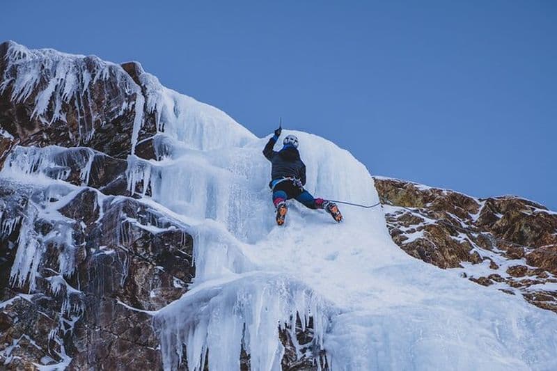 Billet Journée complète d'escalade sur glace à Ushuaia