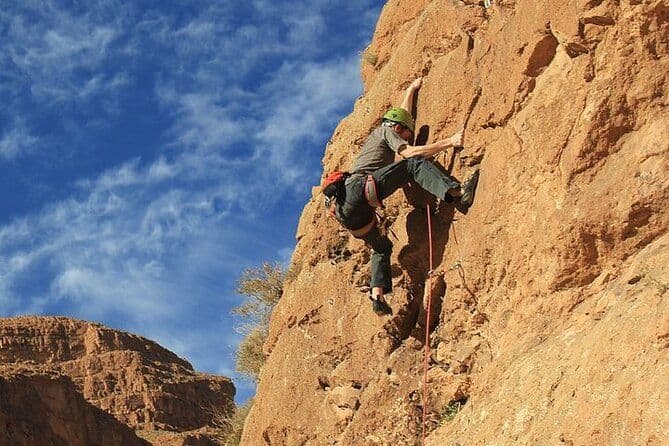 Demi-journée Escalade Gorges du Todra