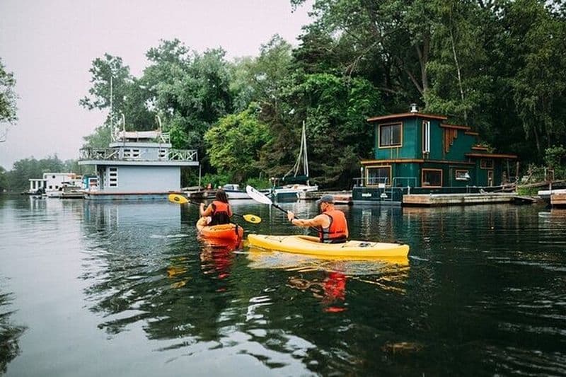 Excursion écologique en kayak dans les îles de Toronto Canada