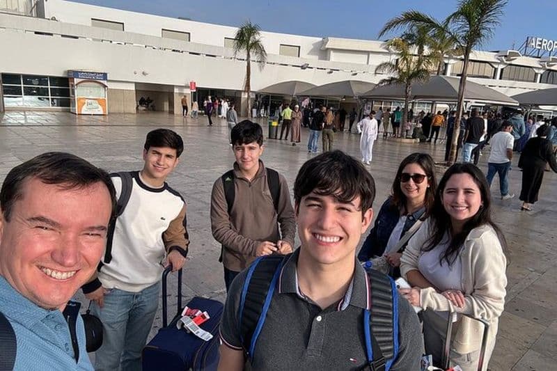 Billet Amazing airport pickup/ drop off in Casablanca/ safe&easy