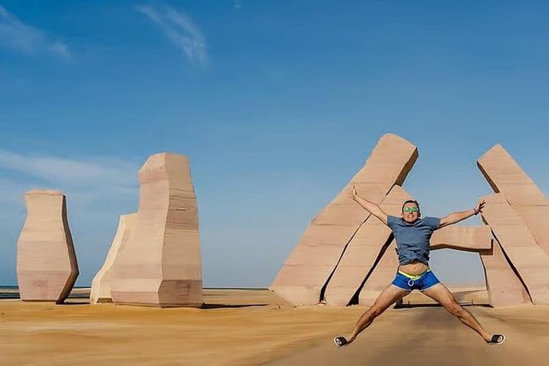Visite en bus d'une demi-journée du parc Ras Mohammed et du lac magique de Sharm