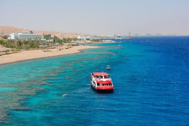 Billet Croisière en bateau à fond transparent à Eilat
